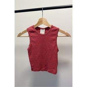 NWT Afends dalston hemp rib tank XS